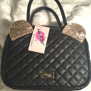 Betsey Johnson Cat Ear Makeup Bag